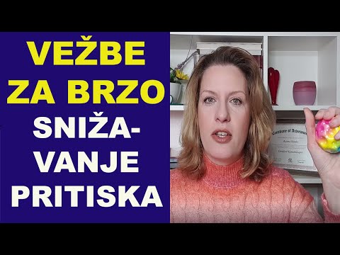 VEŽBE ZA BRZO SNIŽAVANJE PRITISKA (HIPERTENZIJA) /izometrijske vežbe/ dr Bojana Mandić