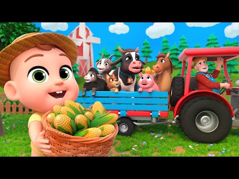 The Farmer In The Dell | Lalafun Nursery Rhymes & Kids Songs