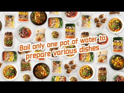 Boil only one pot of water to prepare various dishes 只用水煮方式做备菜！居然能做这么多种类！| 曼食慢语