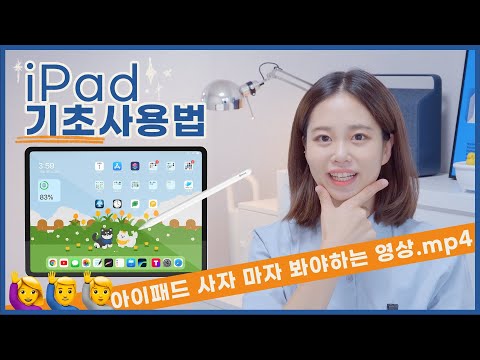 🙋‍♀️iPad 새로 샀어요!? 🚨이 영상 부터 보세요🚨아이패드 기초 사용법 완벽 총정리 모음.zip 😎제스처, 숨겨진 꿀기능 놓치지 마세요!