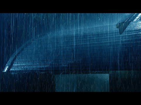 SOOTHING RAIN SOUND at the Forest to Make You Sleep Well | Goodbye Insomnia with Rain - Rain 4K