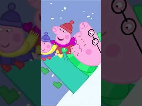 Peppa's Christmas Race!