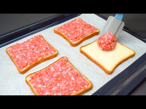 Got ground beef and sandwich bread 3 surprising and delicious recipes you’ve gotta try!