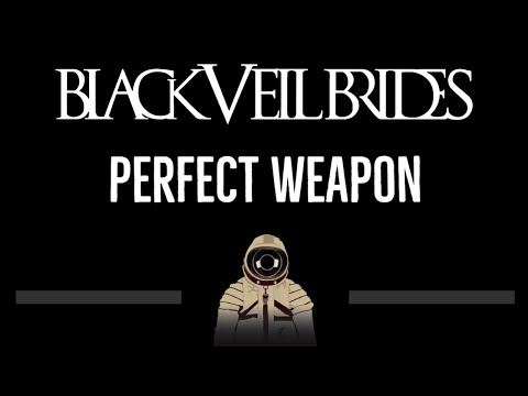 Black Veil Brides • Perfect Weapon (CC) (Remastered Video) 🎤 [Karaoke] [Instrumental Lyrics]