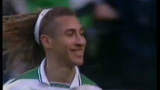 Celtic 3  Hearts  0 - 1998/99