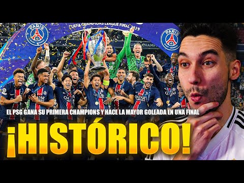 🏆EL PSG CAMPEÓN de CHAMPIONS tras HUMILLAR al INTER 5-0 | ByDiegoX10