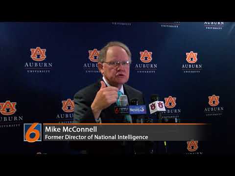 Former Director of National Intelligence speaks at Auburn University