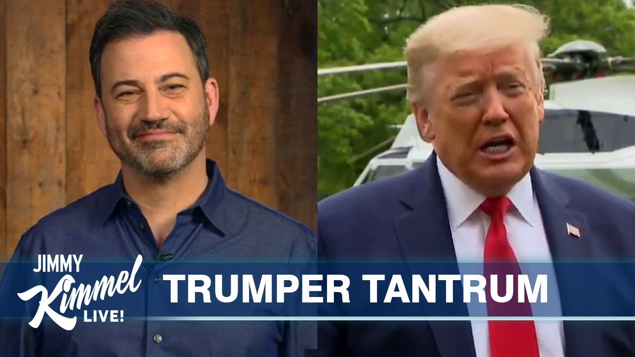 Jimmy Kimmels Quarantine Monologue Trump's Whistleblower Tantrum & Stupidity on Parade