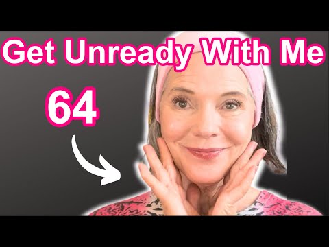 Updated Anti-Aging PM Skin Care Routine for Healthy Glowy Skin at Age 64