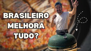 PAELLA de carne de PORCO na CHURRASQUEIRA PORTÁTIL | receita completa 