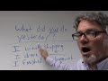 Past Tense and Response Practice