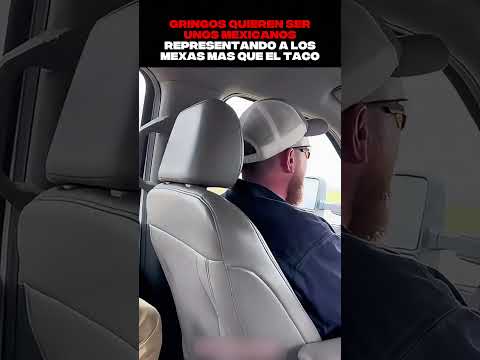 Mira a estos gringos que son amigos y ahora quieren ser todos unos mexicanos #shorts