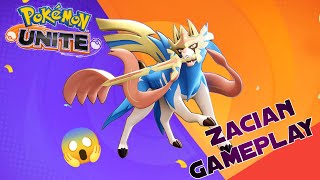 150k+ Damage with Zacian😱 || Pokemon unite gameplay || Zacian
