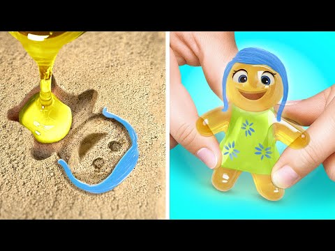 DIY Fidgets From Inside Out 2 And Sprunki! *Cardboard Giant Paper Games Of Clue*