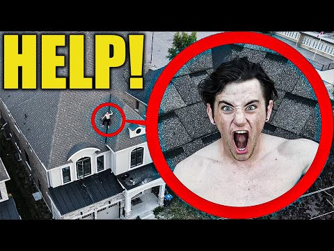 IF YOU EVER SEE YOUR ROOMMATE ON THE ROOF, CALL 911! (STROMEDY WENT CRAZY)