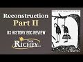 Exploring the Aftermath of Reconstruction