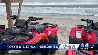 Recap: Gov. Stein briefs North Carolina as Hurricane Erin nears