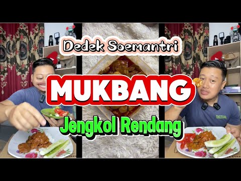 Dedek Soemantri Mukbang Rendang Jengkol