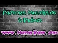 Exploring Factors, Multiples, and Prime Numbers