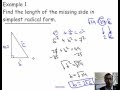 Exploring the Pythagorean Theorem and Radicals