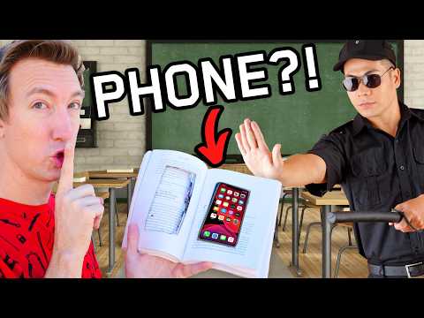 I Tested SECRET Ways to HIDE Your Phone in School (Viral TikTok Hacks)