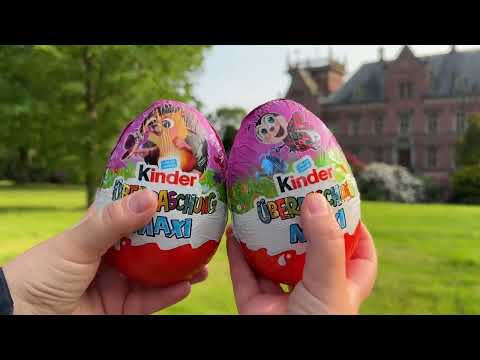 Easter kinder surprise maxi opening 2025