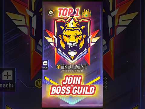 HOW TO JOIN FREE FIRE GLOBAL TOP 1 BOSS GUILD 😱 FREE FIRE GLOBAL TOP 1 BOSS GUILD #freefire #shorts