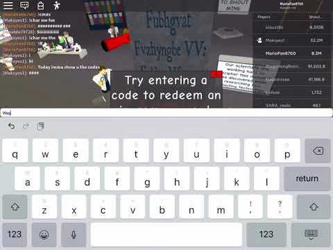 Codes For Shouting Simulator 07 2021 - what's the code for shouting simulator roblox