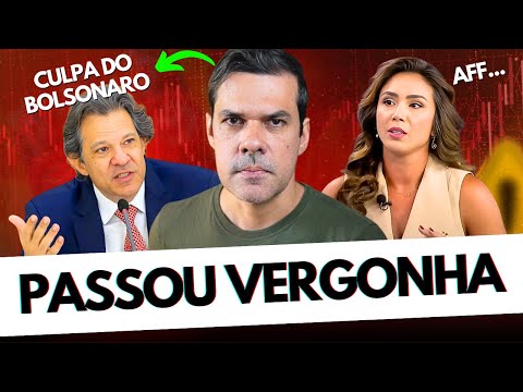ENTREVISTA: HADDAD CULPA BOLSO POR DESASTRE ECONÔMICO E COMETE GAFE BISONHA EM REDE NACIONAL