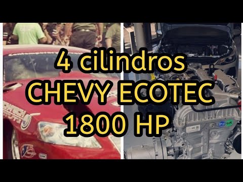 El 4 cilindro más potente del mundo 1800 hp