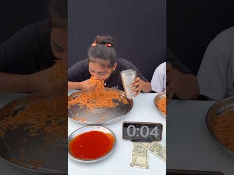 Maha Thali Chowmein 1 Minute मे खाओ 1000₹ ले जाओ 😱 | Food Challenge 🤬| Chowmein Eating Challenge