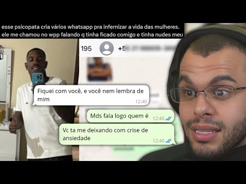 O MALUCO QUE FINGE SER EX DE TODA MULHER QUE ELE ENCONTRA O WHATSAPP