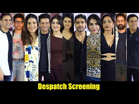 Priyanka Chahar Choudhary, Manoj Bajpayee, Ankit Gupta, Gulshan Devaiah & More At Despatch Screening