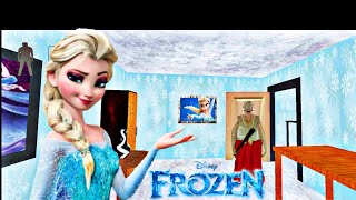 Scary horror frozen granny chapter 3 || granny 3 is frozen #grannyhorrorgame