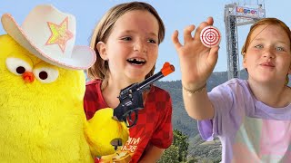 CARNiVAL GAMES CHALLENGE!! can Adley Niko & Navey win every stuffed animal in Lagoon before we leave