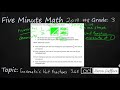 Understanding Congruent Shapes and Fractions
