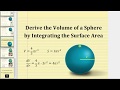 Understanding the Volume of a Sphere