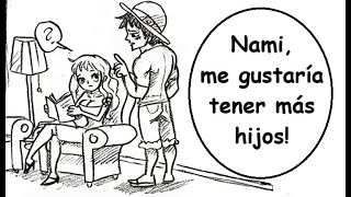 La familia de Luffy y Nami - Capítulo 117 - Luffy le pide más hijos a Nami