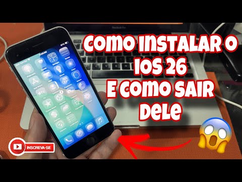 COMO INSTALAR O IOS 26 NO SEU IPHONE - COMO SAIR DO IOS 26 BETA