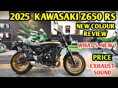 2025 Kawasaki Z650 RS New Colour Detailed Review | Price, Features, Exhaust Sound | JD Vlogs Delhi