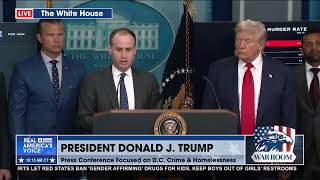 POTUS SIGNS TWO IMPORTANT E.O.'S TO "DEAL WITH EMERGENCY CRIME CONDITIONS" IN D.C.