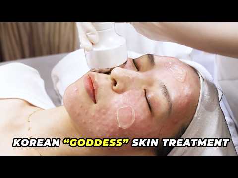 I tried the New Korean "Goddess" Skin Treatment
