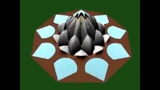 Computer Animation of the Baha'i House of Worship in India