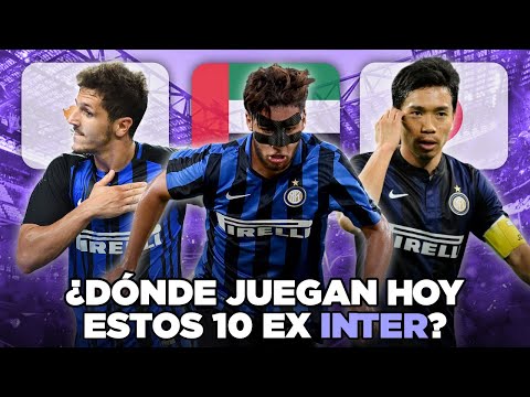 10 EX INTER 'PERDIDOS' por el MUNDO