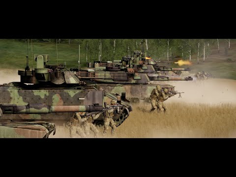 ArmA 3 Zombies | WWZ U.S Armored Division | Defensive Line