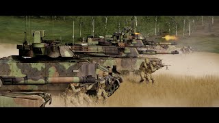 ArmA 3 Zombies | WWZ U.S Armored Division | Defensive Line
