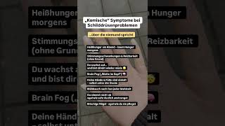 Komische Symptome? Vielleicht ist es die Schilddrüse 🦋 #Schilddrüse #Hashimoto #Gesundheit