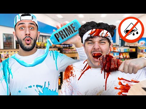 Try Not To Get A Stain Challenge!!