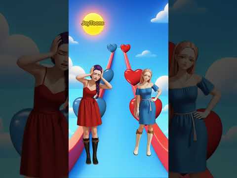Love or Punch Run! Rumi vs Mira Funny Moments | Kpop Demon Hunters #Shorts