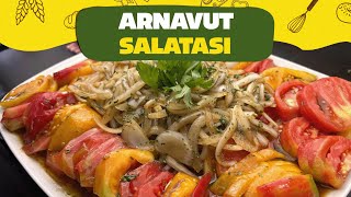 ARNAVUT SALATASI TARİFİ 🥗 Bu Lezzet Sofranın Yıldızı Olacak!